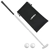 LEAGY 4-teiliger tragbarer Bester Golf-Putter für die rechte Hand oder Golf-Zwei-Wege-Putter für...