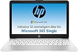 HP Stream Laptop | 11,6' HD Display | Intel Celeron N4120 | 4GB DDR4 RAM | 64GB eMMC | Intel Grafik...