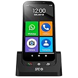 SPC Zeus 4G Pro + Gehäuse - Smartphone für Senioren | Einfacher Modus mit XXL-Symbolen |...