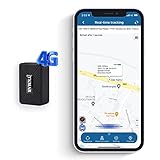 TKMARS Mini GPS Tracker 4G GPS Tracker Auto mit Kostenloser App, Echtzeit-Verfolgung, Kein...